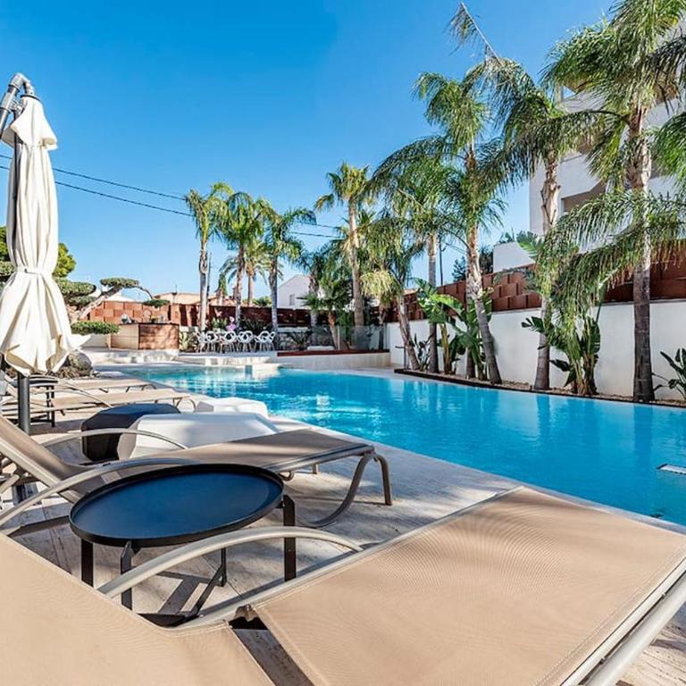 Luxury Casa con piscina, wifi, 150m dal mare - Apartamento de 1 dormitorio - 34