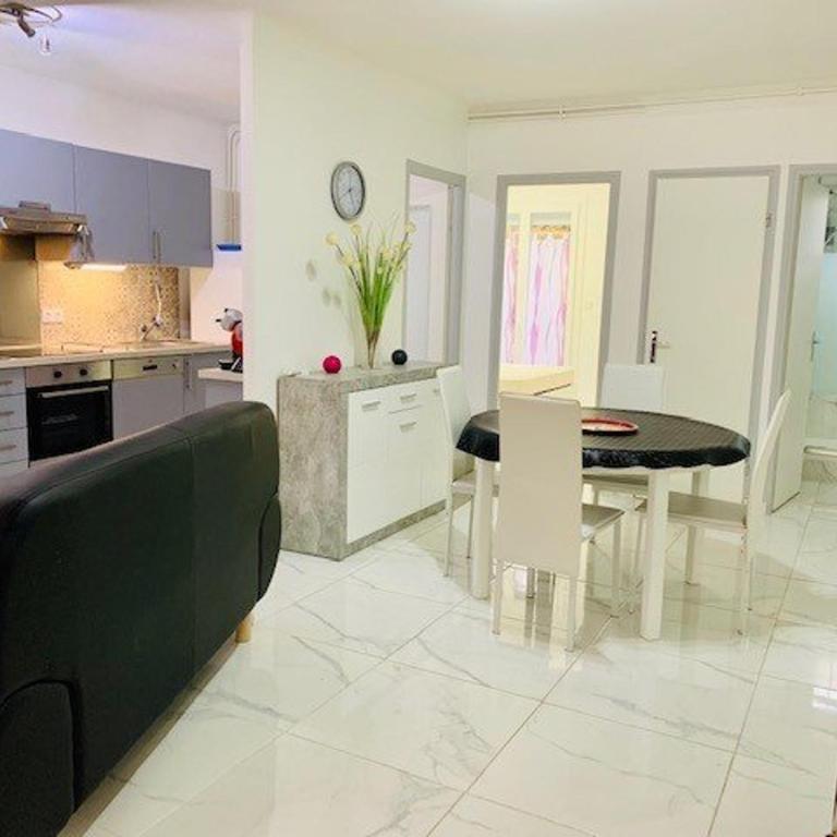 Appart T3 rénové avec climatisation, terrasse, wifi, ascenseur et parking à 2 min des thermes - Appartement 2 Chambres - 1