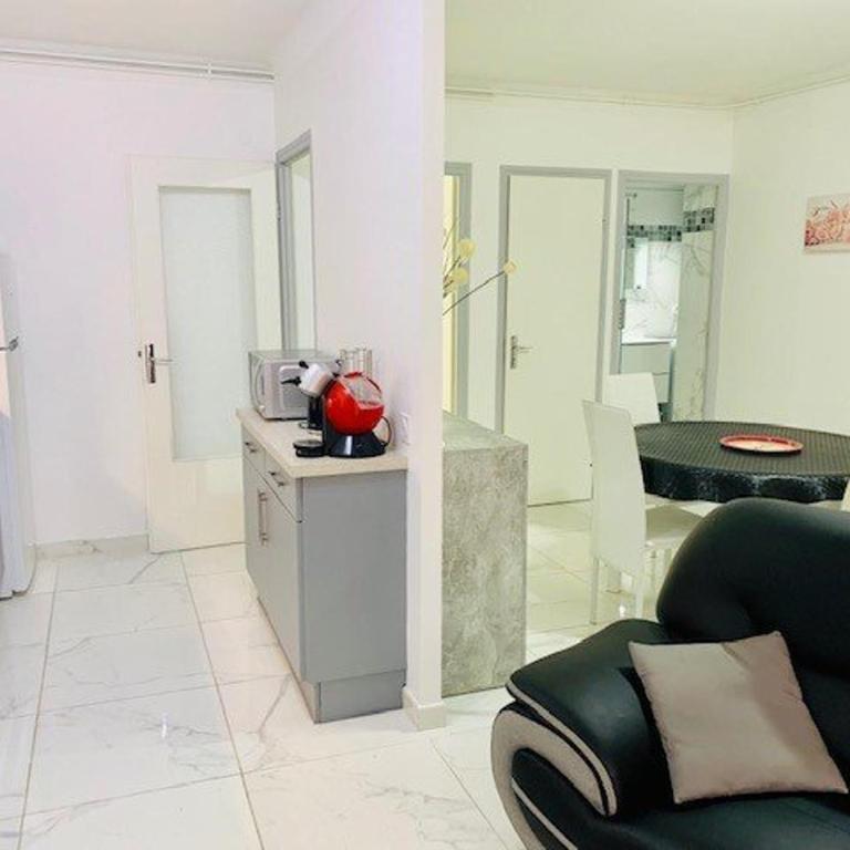 Appart T3 rénové avec climatisation, terrasse, wifi, ascenseur et parking à 2 min des thermes - Appartement 2 Chambres - 4