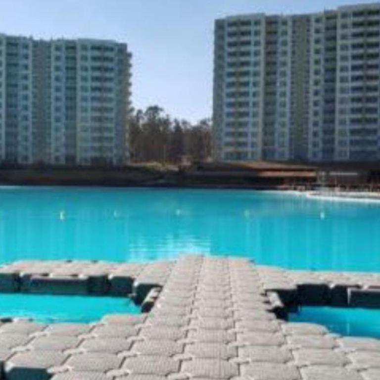 Depto con piscina y laguna artificial en Las cruces - Apartamento de 2 dormitorios - 2