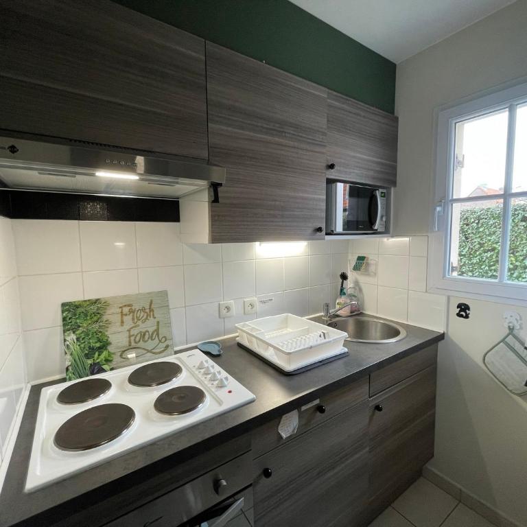 Location maison vacances 4 pers proche plage chez Lili Berck - Casa con 2 Camere da Letto - 12