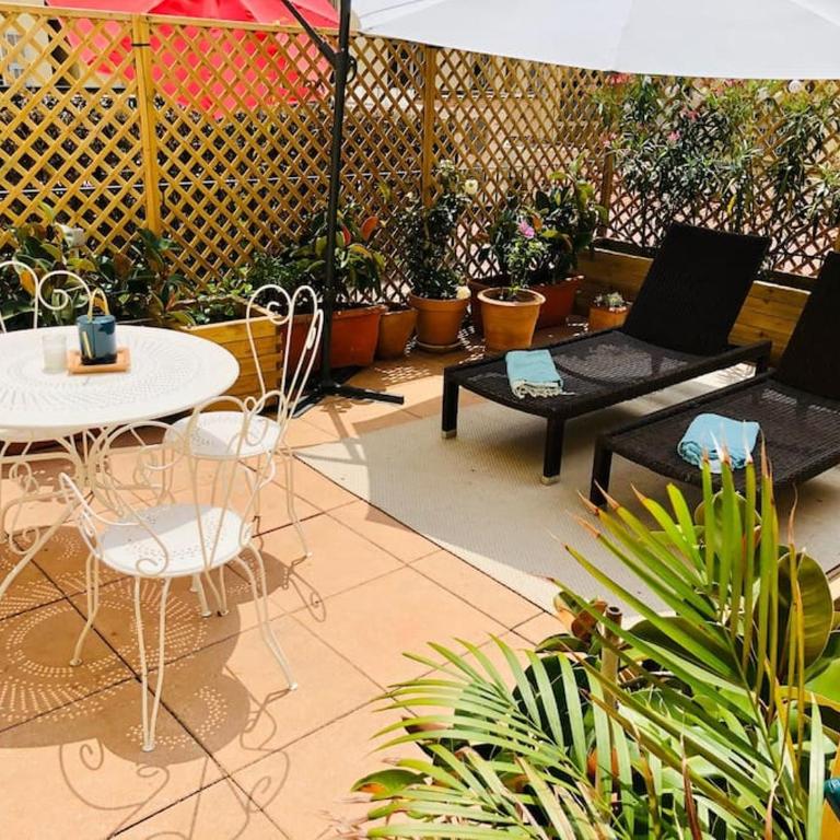 Charming studio mezzanine w/ large terrace - Nice - Appartement 1 Chambre - 1