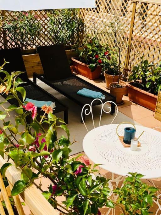 Charming studio mezzanine w/ large terrace - Nice - Appartement 1 Chambre - 19