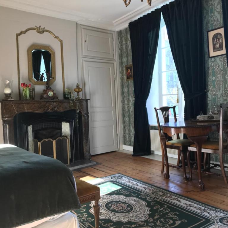 Chambres d'hôtes du château - Chambre Double Deluxe avec Vue sur Château - 3