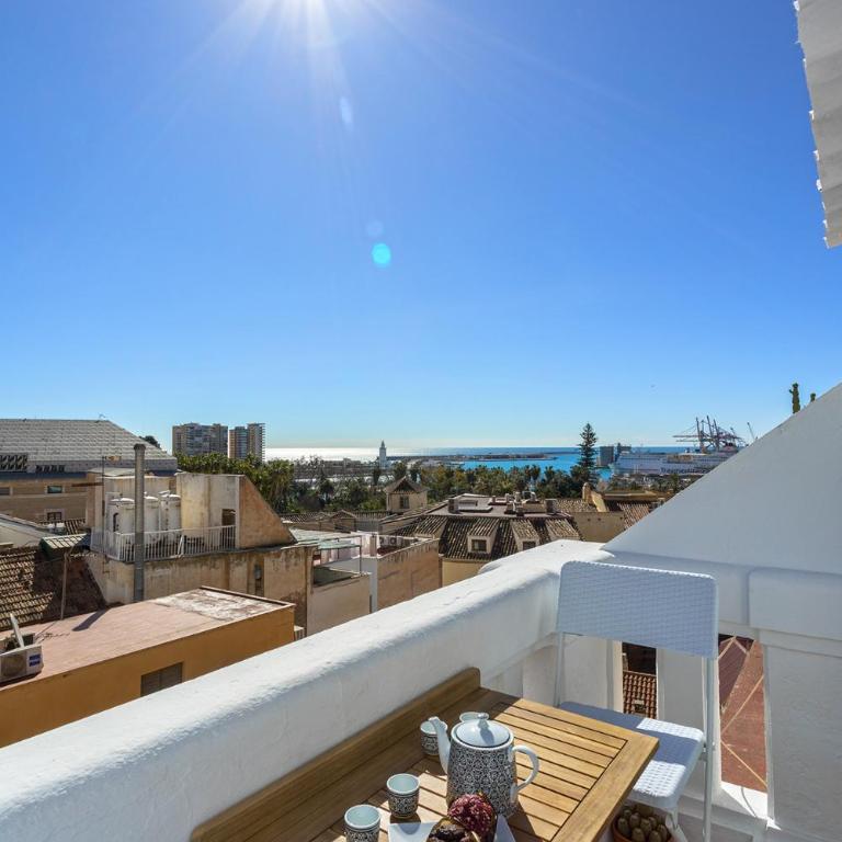 -MalagaSunApts-Alcazaba Andalusian Dream - Estudio con vistas al mar - 5