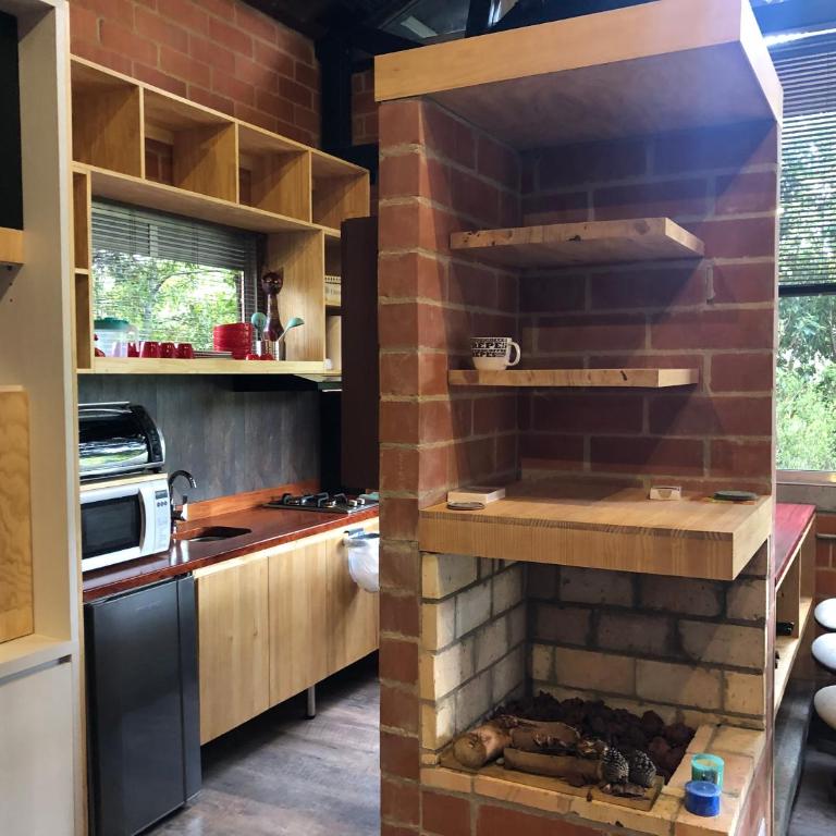 Cabaña Campestre La Rayuela-Fuquene - Two-Bedroom Chalet - 47