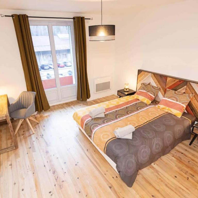 Appartement Modane Gare Wifi stationnement gratuit - Habitación Doble con vistas a la montaña - 6