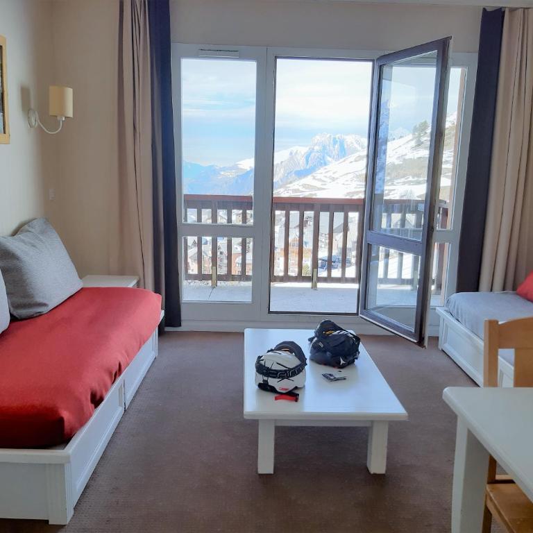 Valmeinier 1800 - Le Caribou - 3P - 41m2 - 6/7p - Pied des pistes - Appartement avec Vue sur la Montagne - 2