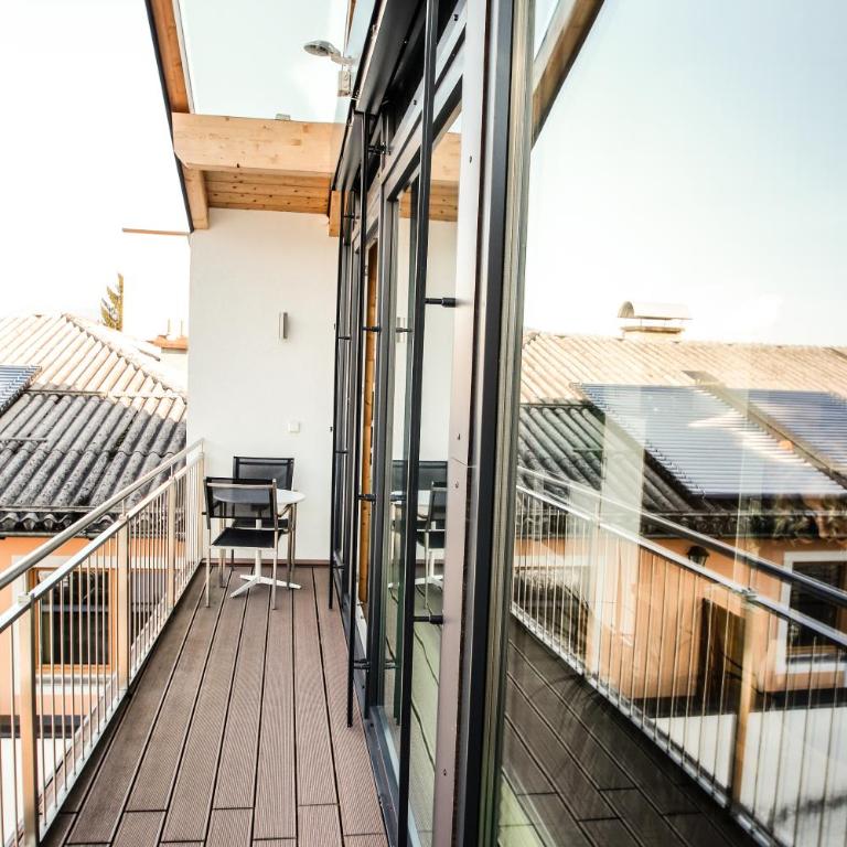 Pension Café Maier - Apartment mit 1 Schlafzimmer und Balkon - 9