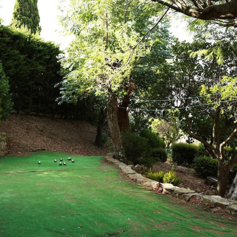 Côte d’azur: Charmante villa, vue mer, piscine,clim,calme 8/10 personnes - Villa - 12