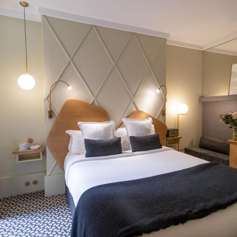 Millésime Hôtel - Chambre Double Classique avec Patio - 7