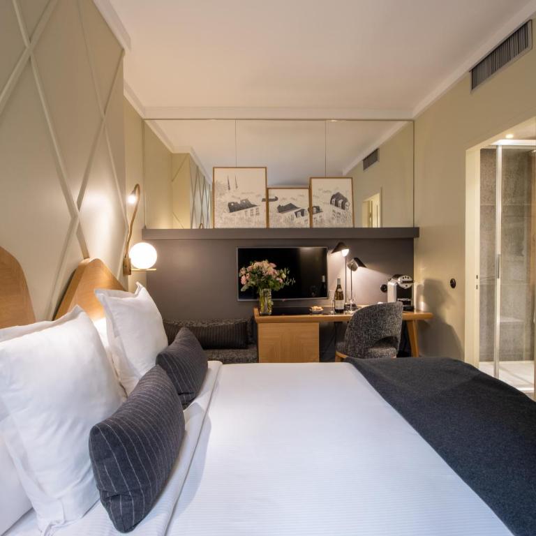 Millésime Hôtel - Chambre Double Classique avec Patio - 8