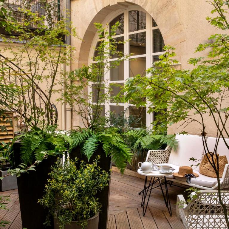 Millésime Hôtel - Chambre Double Classique avec Patio - 2