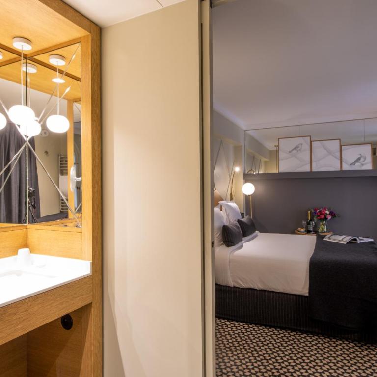 Millésime Hôtel - Chambre Double Classique avec Patio - 4