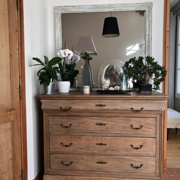 Maison M, chambre privée accès jardin piscine et jacuzzi près de La Rochelle - Chambre Double - 6