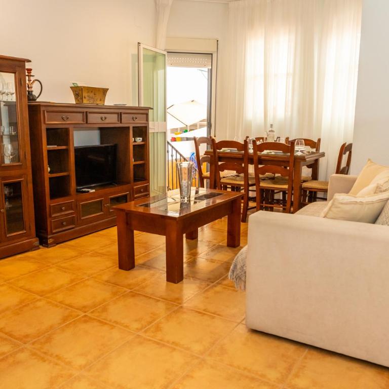 Casa El Lance: Patio by the Seafront - Apartamento de 2 dormitorios - 1