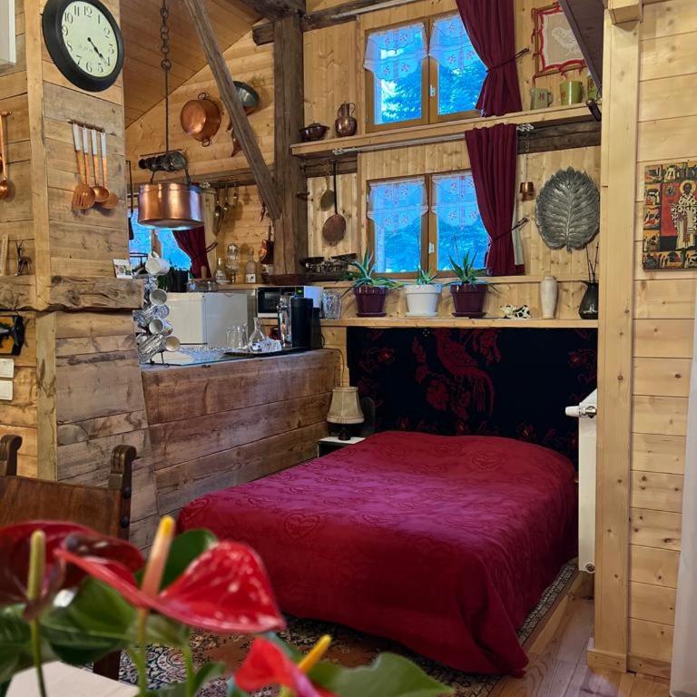 Ferme savoyarde rénovée 2 chambres - One-Bedroom Chalet - 35