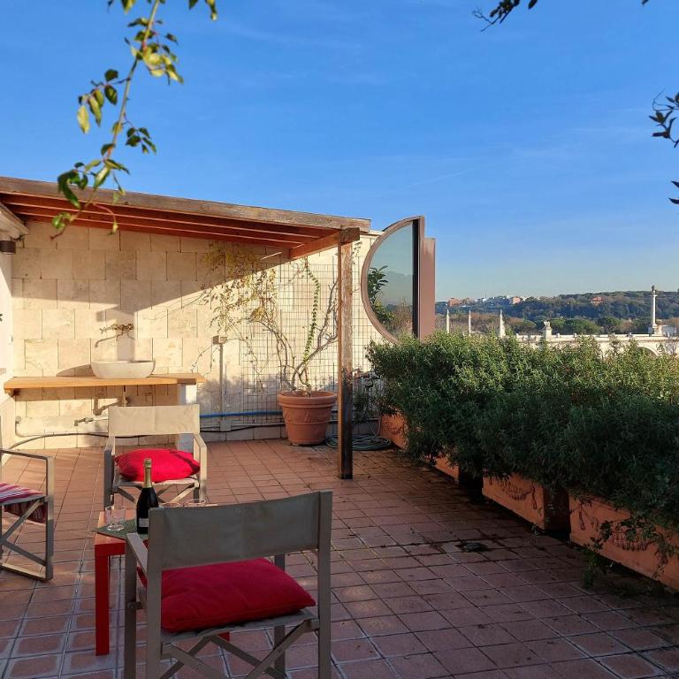 Beautiful Loft in Ponte Milvio with terrace - Appartamento con 1 Camera da Letto - 80