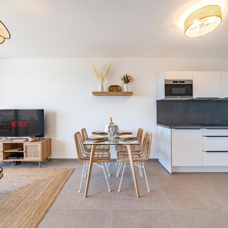 Terrasse Vue Mer, 5mn Monaco, Parking - AN - Appartement 1 Chambre - 5