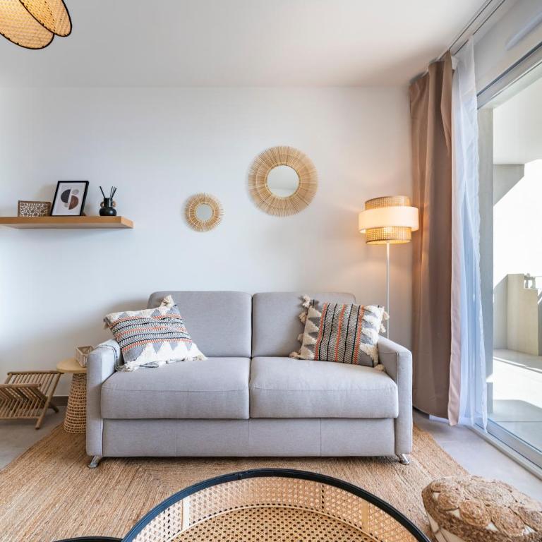 Terrasse Vue Mer, 5mn Monaco, Parking - AN - Appartement 1 Chambre - 8