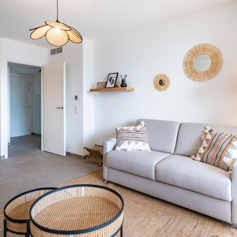 Terrasse Vue Mer, 5mn Monaco, Parking - AN - Appartement 1 Chambre - 15