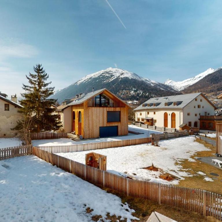 Abitaziun Curtins 1 6 - La Punt Chamues-ch - Apartment mit Blick auf die Berge - 26