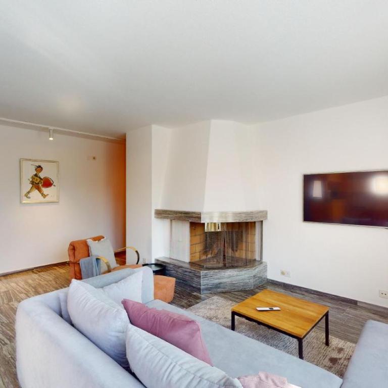 Abitaziun Curtins 1 6 - La Punt Chamues-ch - Apartment mit Blick auf die Berge - 9