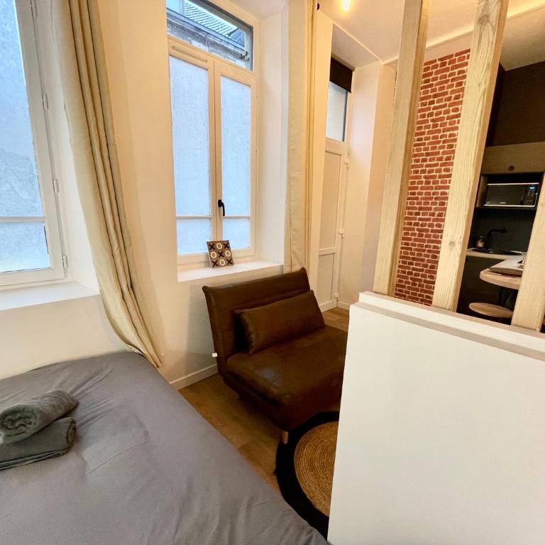 LE VOLTA - Appartement - Centre ville Calais - Appartement 1 Chambre - 17