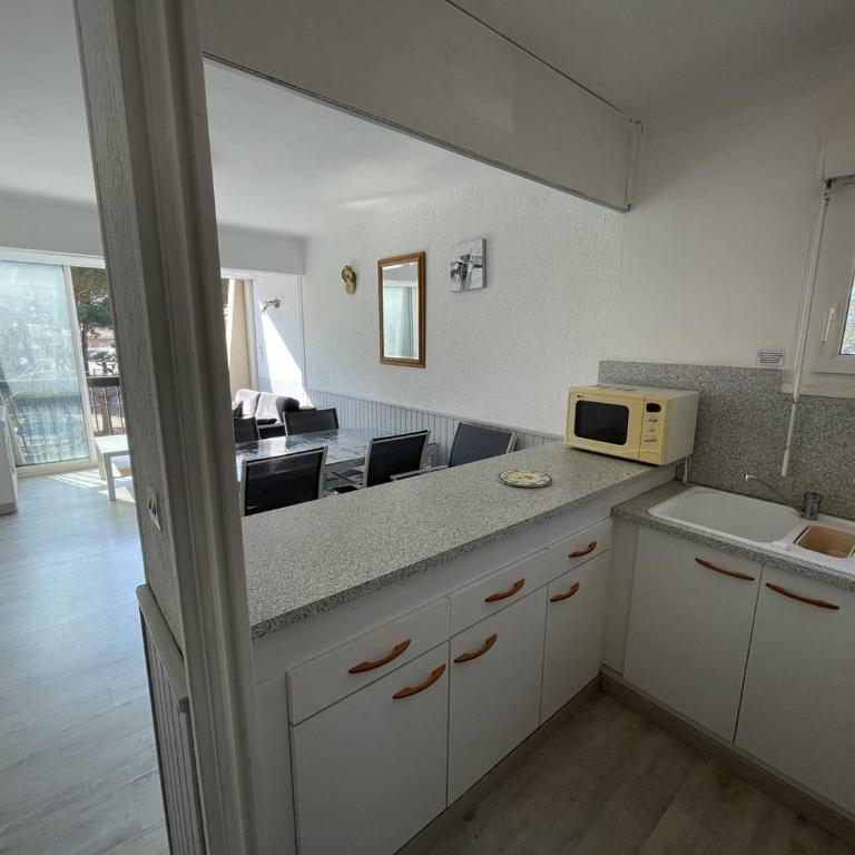 T2 lumineux 4 pers, parking sécurisé, proche port et plage - St-Cyprien - FR-1-106-30 - Apartment - 9
