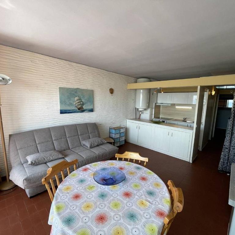 Appartement 2 pièces face plage avec loggia, parking sécurisé et Wifi - Saint-Cyprien - FR-1-106-46 - Apartment - 5