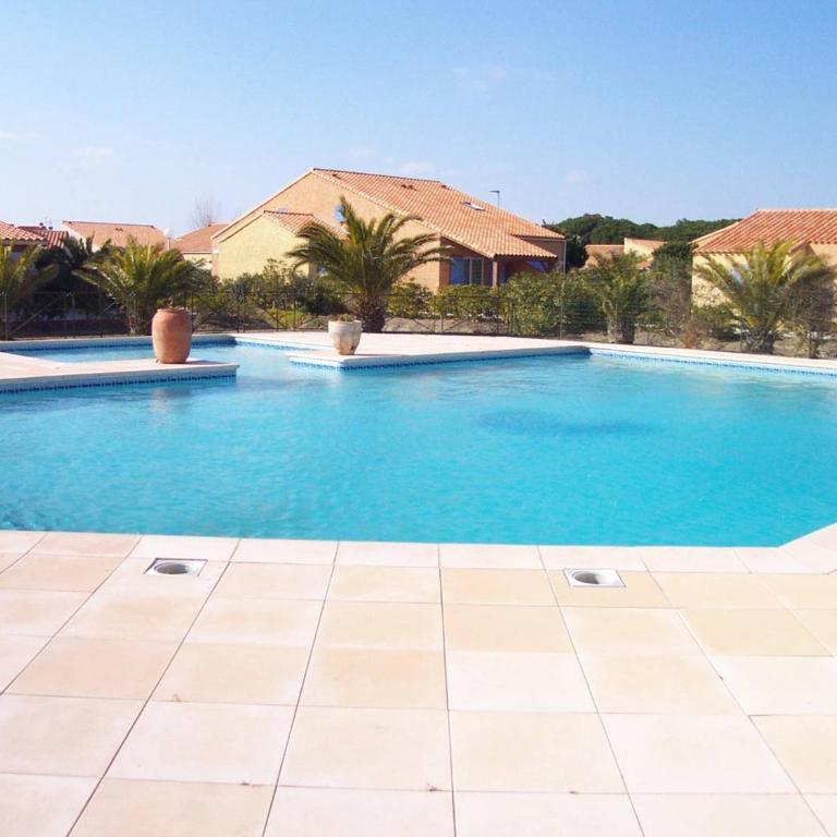 Charmante Villa 3P, Clim, Piscine, Tennis, à 200m Plage, Saint-Cyprien - FR-1-106-58 - Villa - 1