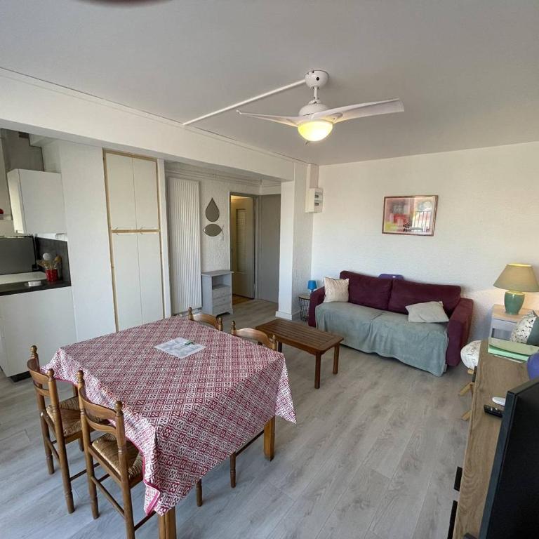 T2 cabine rénové, animaux admis, parking sécurisé, proche plage et port - Saint-Cyprien - FR-1-106-69 - Apartment - 3