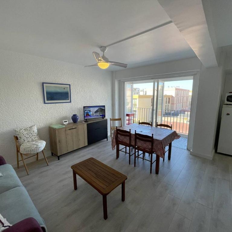 T2 cabine rénové, animaux admis, parking sécurisé, proche plage et port - Saint-Cyprien - FR-1-106-69 - Apartment - 4
