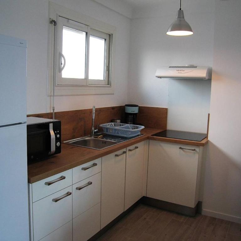 Appartement T2 rénové, 4 couchages, parking, face plage, centre de Saint-Cyprien - FR-1-106-74 - Apartment - 2
