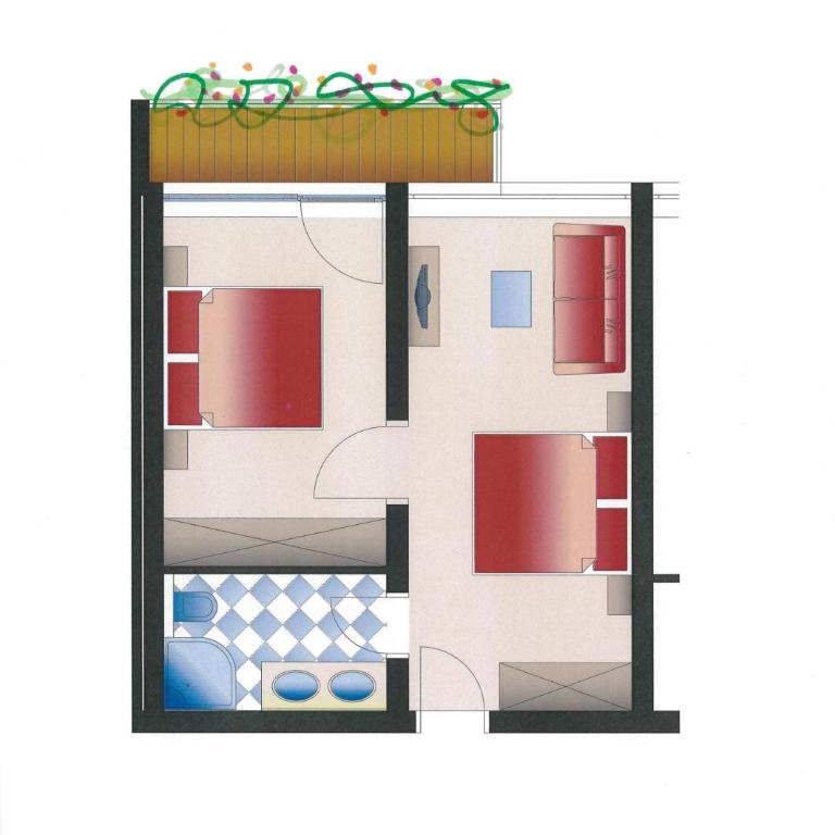 Hotel Roslehen - Familienzimmer (2 Erwachsene + 2 Kinder) - 7