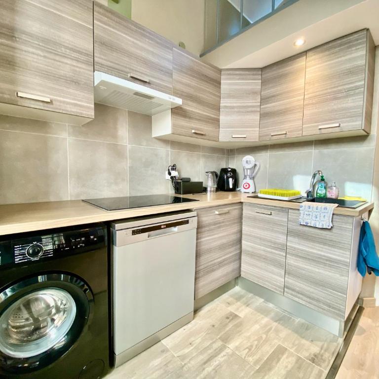 Lovely & sunny loft heart of Nice with A/C! - Appartement 1 Chambre - 3
