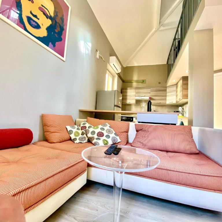Lovely & sunny loft heart of Nice with A/C! - Appartement 1 Chambre - 7