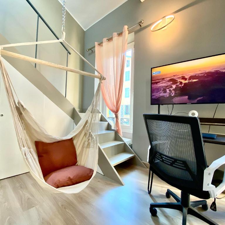 Lovely & sunny loft heart of Nice with A/C! - Appartement 1 Chambre - 9