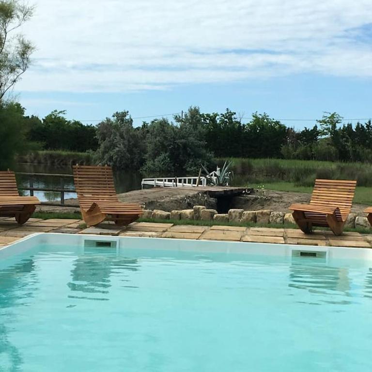 Mas des jours heureux aigues mortes - Three-Bedroom House - 20
