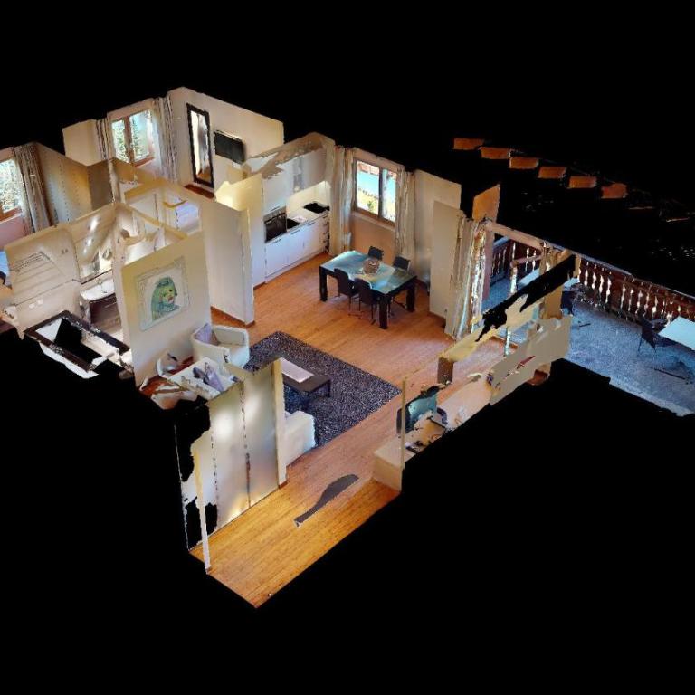 Chesa Seraina Abitaziun Seraina 4 - Sand - Madulain - Apartment mit Balkon - 18