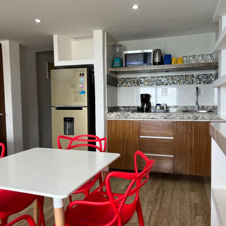 Seashore Apartment Cancun - Studio Apartment with Sea View - 8