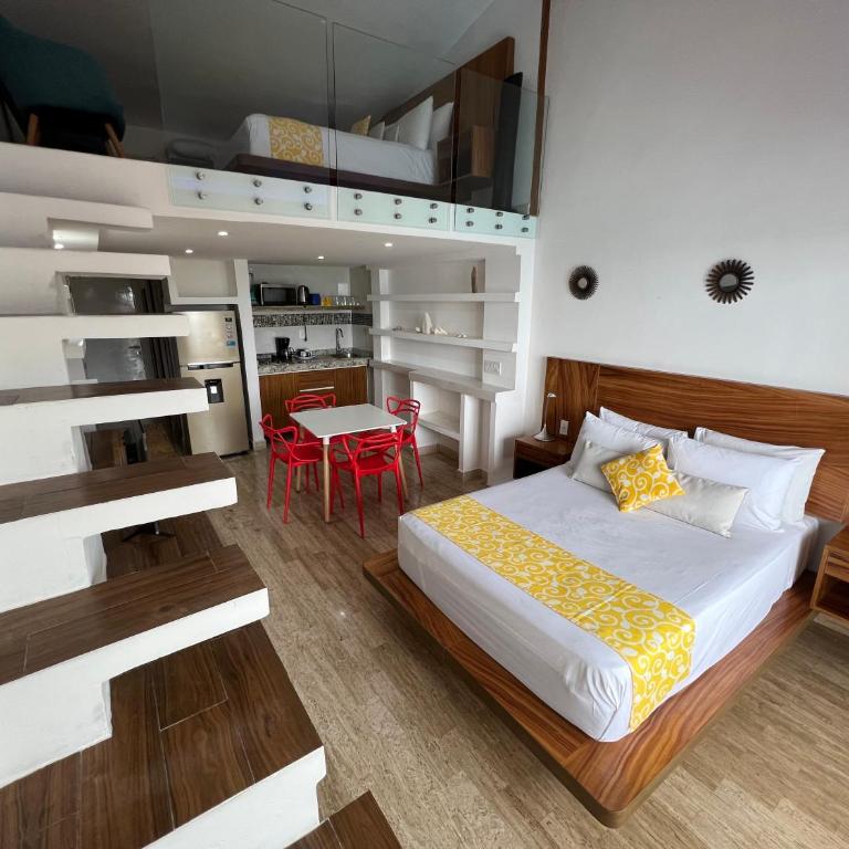 Seashore Apartment Cancun - Studio Apartment with Sea View - 1