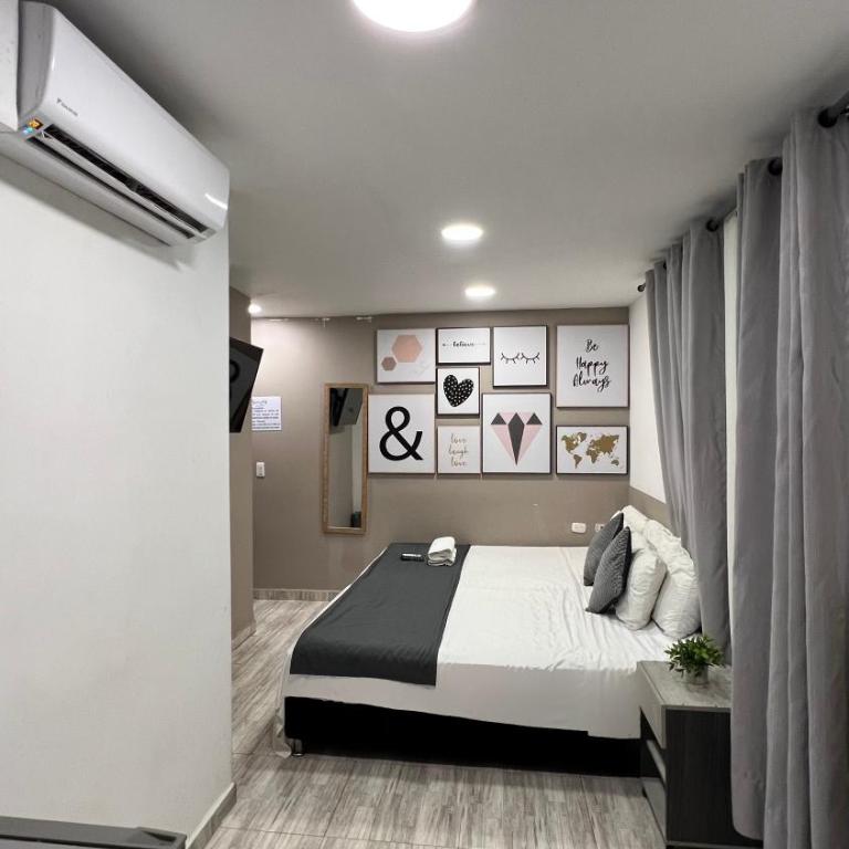 Bahia 79 Apartasuites Cerca al Centro - Habitación Doble con baño privado - 8
