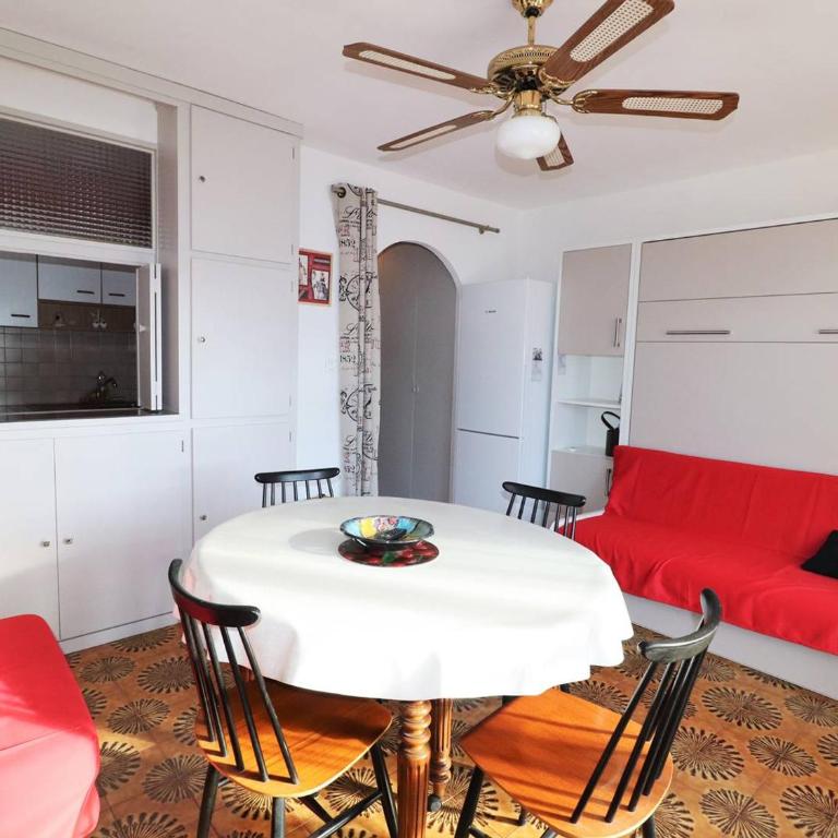 Studio climatisé pour 4 pers à 350m de la mer avec parking - FR-1-307-222 - Studio - 4