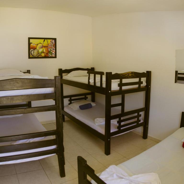 Hostel Nirvana Taganga - Cama individual en habitación compartida mixta de 5 camas - 4