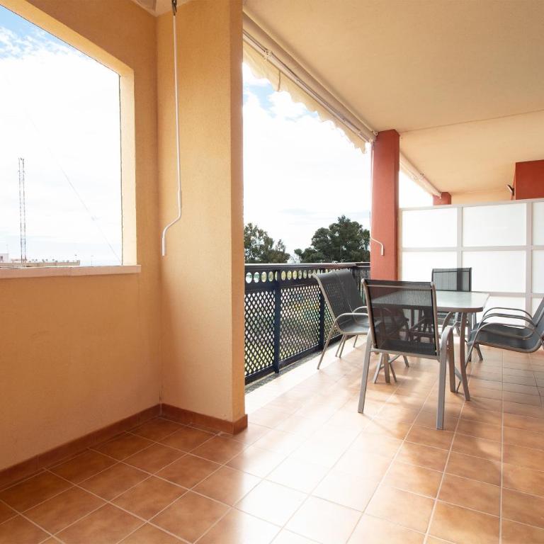 Global Vacacional, Apartamento con terraza y piscina en la playa de Canet - Apartment mit Terrasse - 8