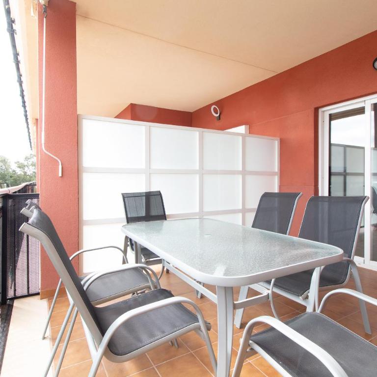 Global Vacacional, Apartamento con terraza y piscina en la playa de Canet - Apartment mit Terrasse - 7