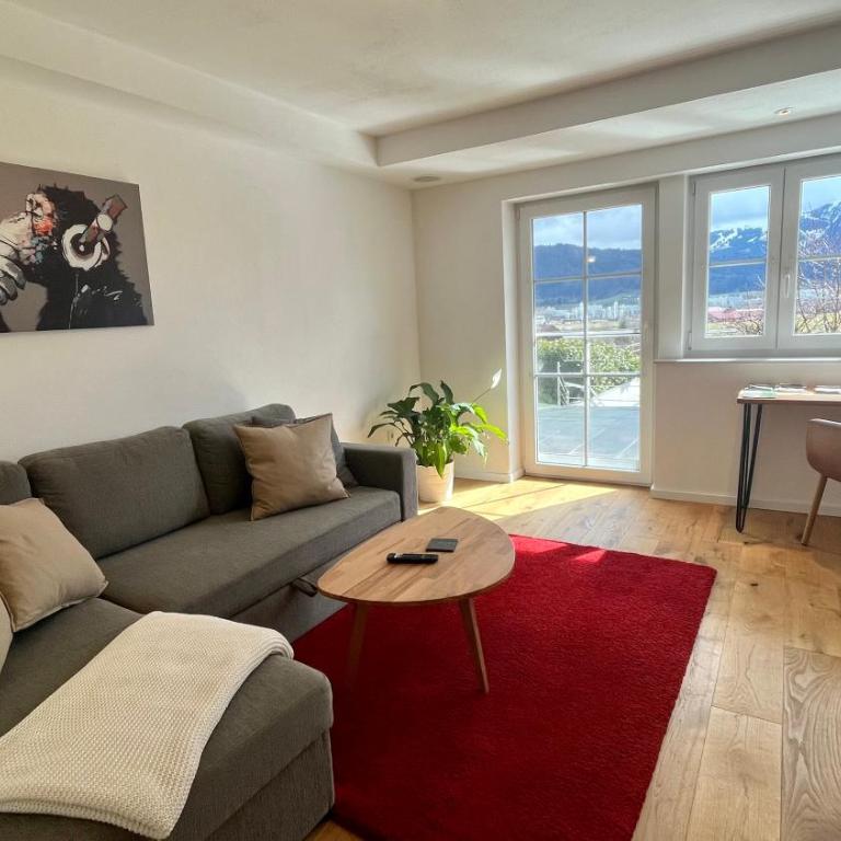 Ferienwohnung Alpen-Panorama - Apartment mit Blick auf die Berge - 8