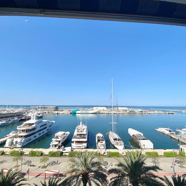 Apartamento centro de Dénia 1ra linea, vistas puerto y mar - Apartamento de 2 dormitorios - 1