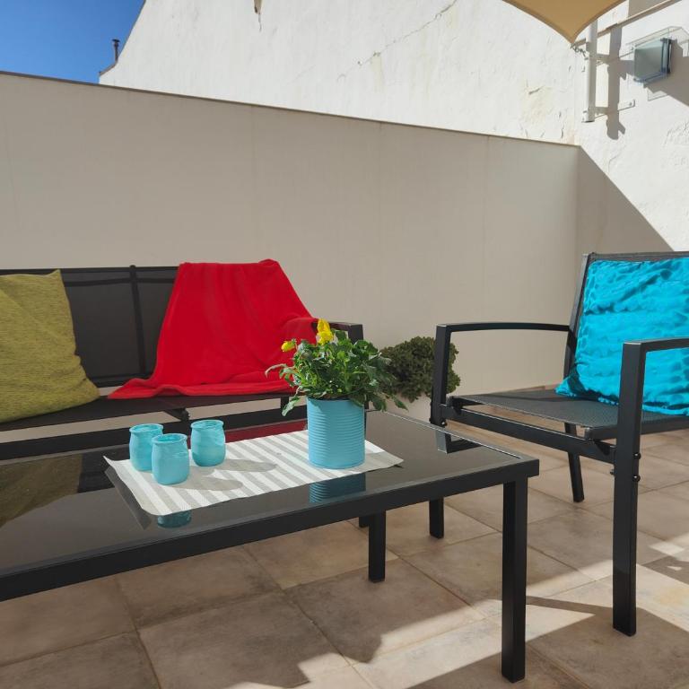 Bonito piso céntrico con WIFI y terraza - Apartamento de 2 dormitorios - 16